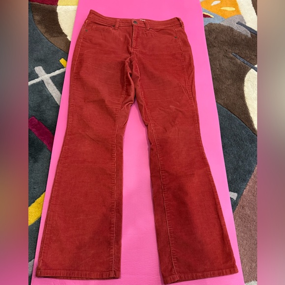 Universal Thread brick orange corduroy pants size 10 / 30R - Picture 1 of 7